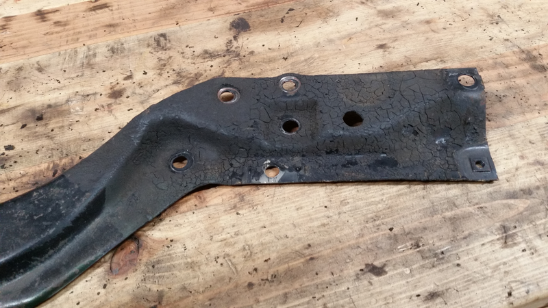 The same heavy rubberized undercoating as was on literally everything